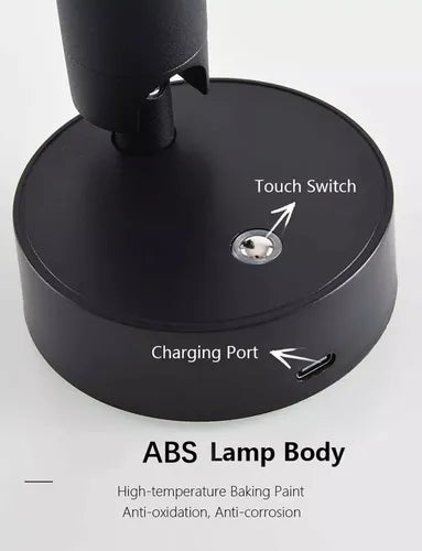 Lampara Recargable De Pared USB